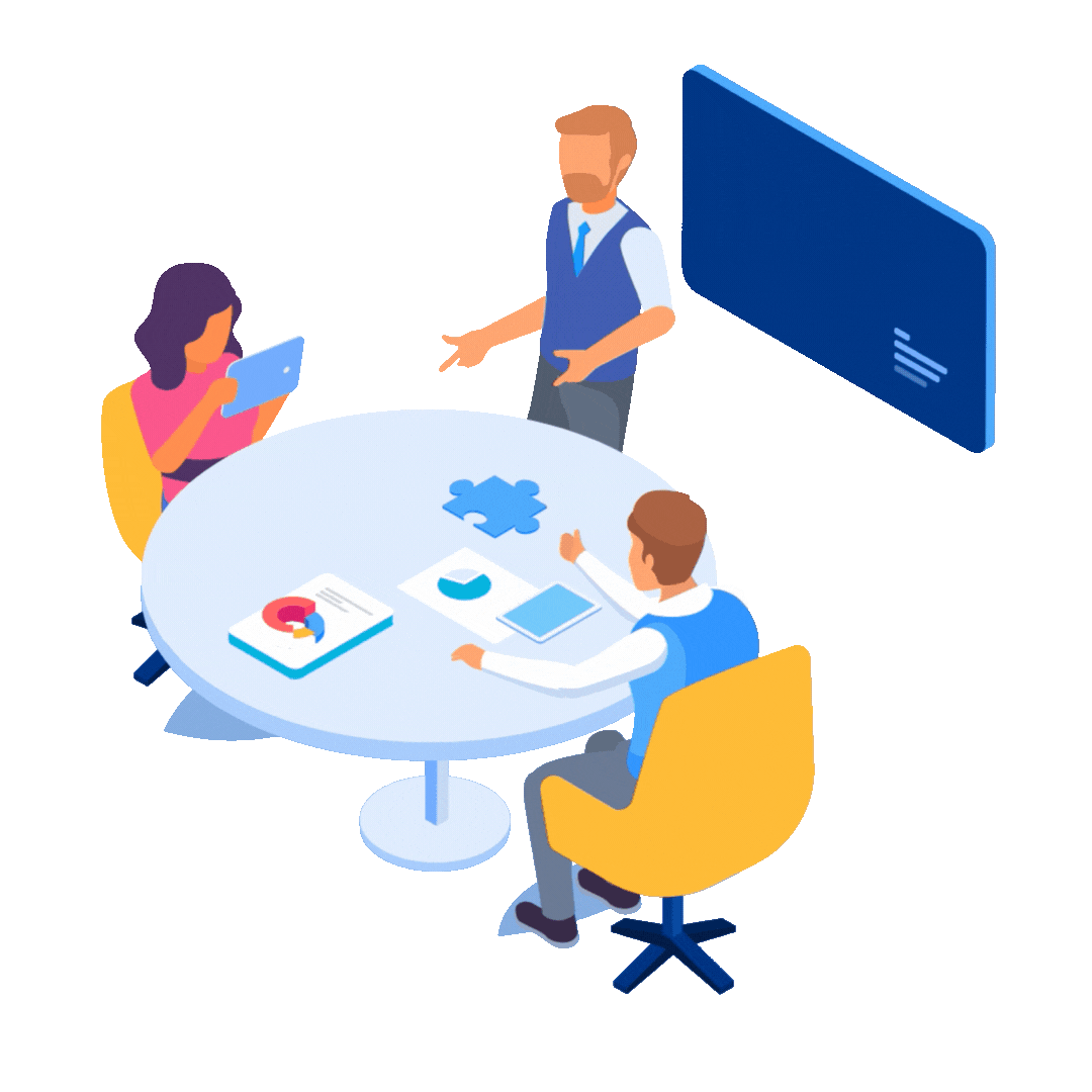 Corporate Reporting Illustration